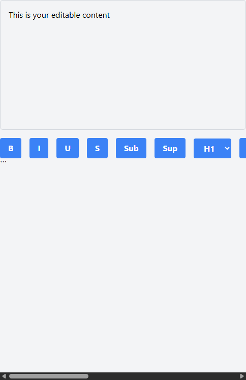 Mobile Screenshot of FPC010_WYSIWYG_Rich_Text_Editor_with_Image_Upload_and_Tables