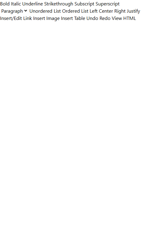 Mobile Screenshot of FPC010_WYSIWYG_Rich_Text_Editor_with_Image_Upload_and_Tables