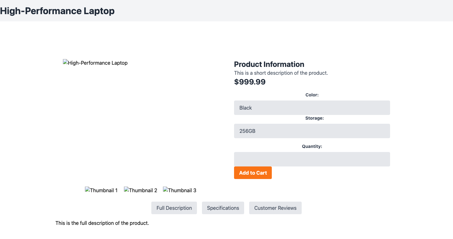 Desktop Screenshot of FPC004_ECommerce_Product_Page_With_Image_Zoom_and_Reviews